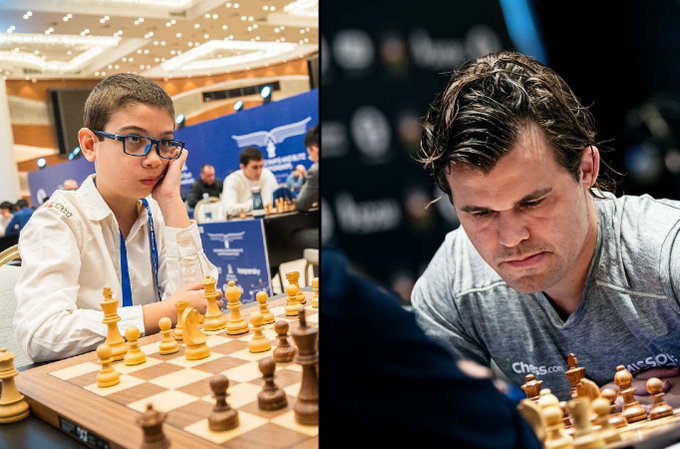10 yaşındaki satranç oyuncusu, satranç dünyasının usta ismi Magnus Carlsen’i 38 saniyede mat etti